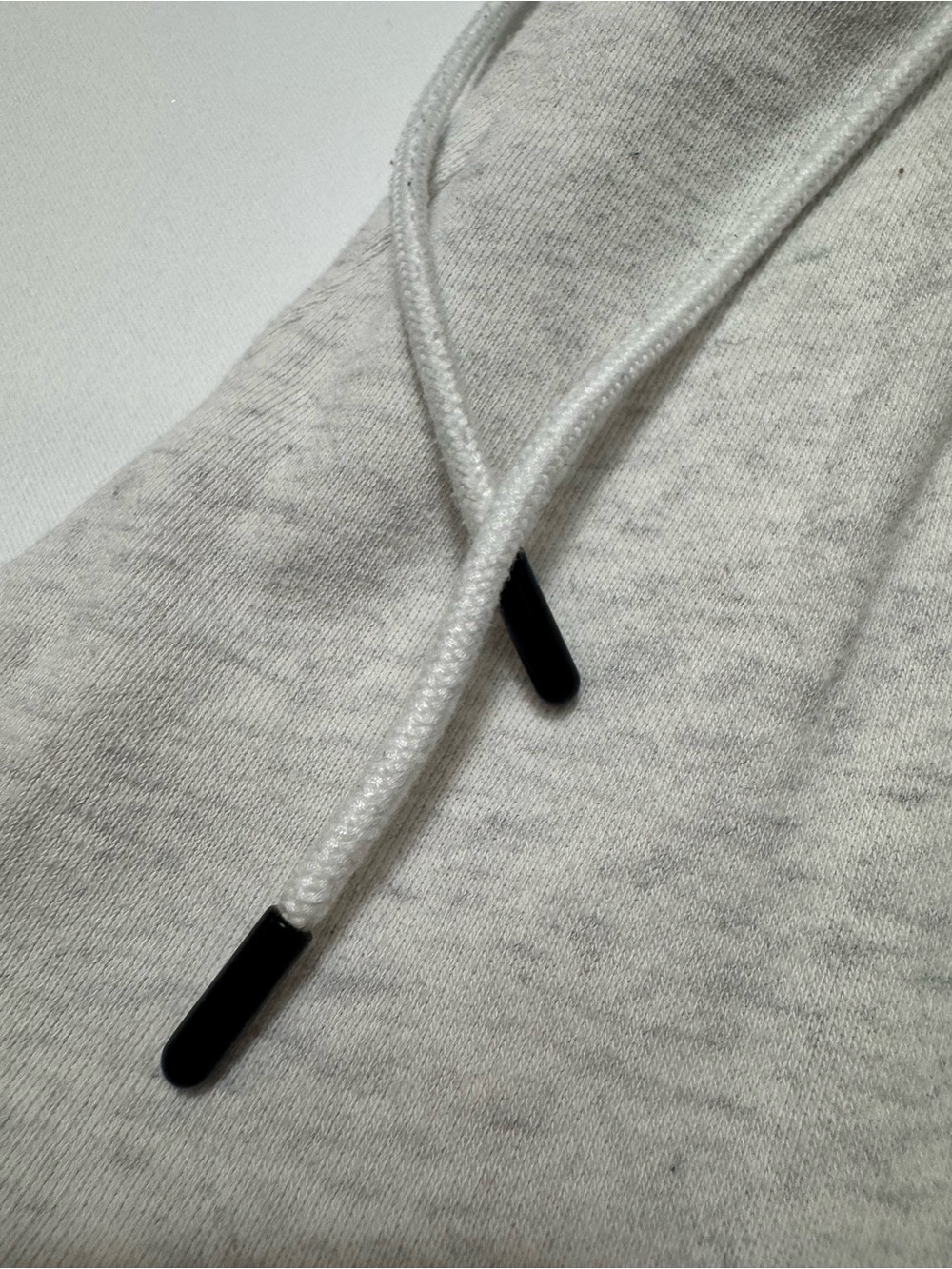Nike Light Heather Gray Jogger Sweatpants with Drawstring - Picture 3 of 9